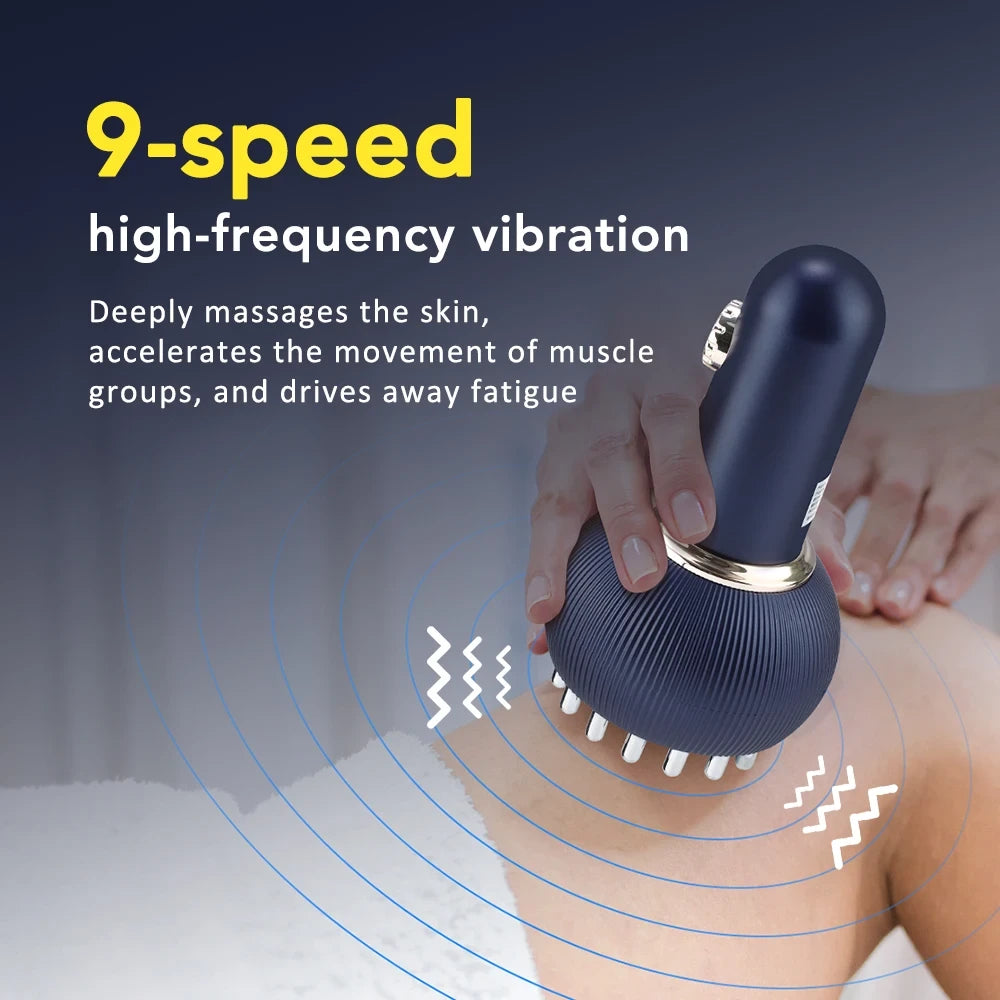 Electric Heated Meridian Massage Brush