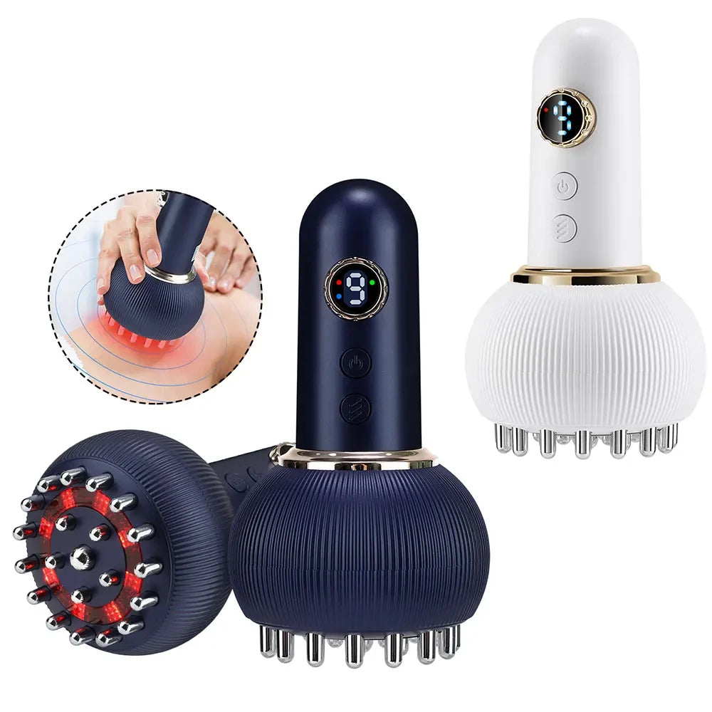 Electric Heated Meridian Massage Brush