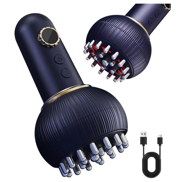 Electric Heated Meridian Massage Brush